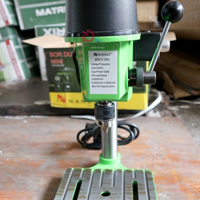 NANKAI Bor Duduk Mini 6mm - Mini Bench Drill - Mini Drill