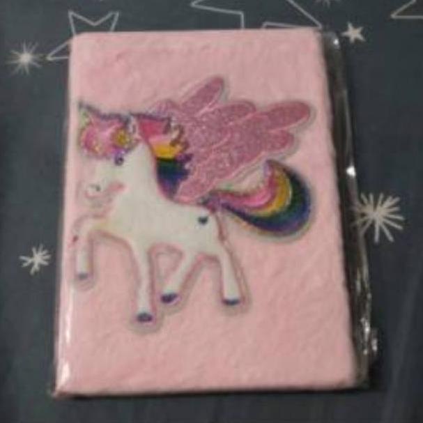 

Diary unicorn bulu A5 / notebook unicorn bulu A5 HnE //Asli@diskon