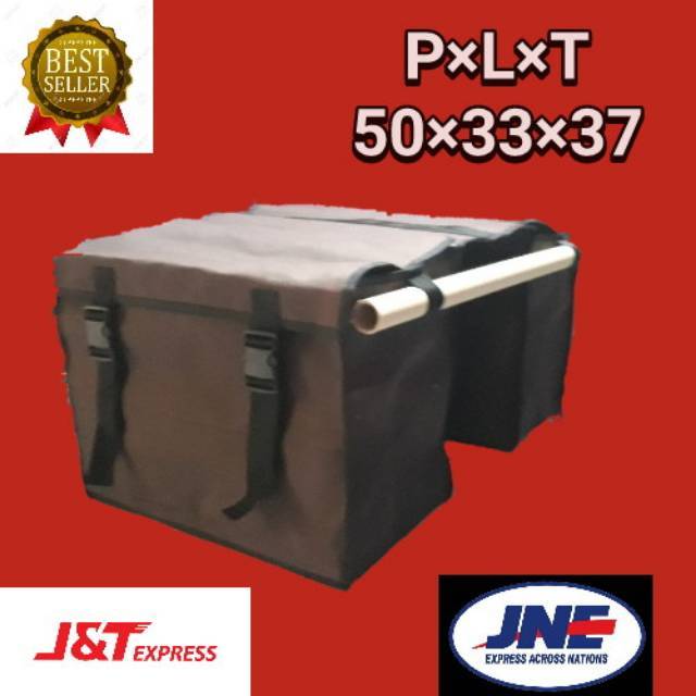 obrok motor terpal Tas obrok motor terpal jumbo