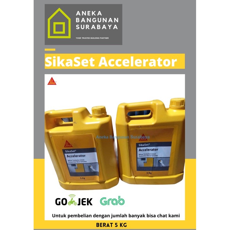 Sikaset accelerator 5kg | sika set