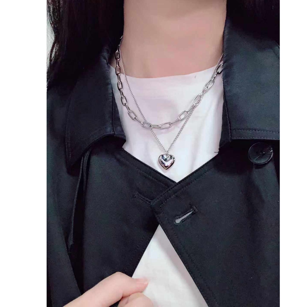 Kalung Wanita fashion Korea menyukai kalung emas necklace