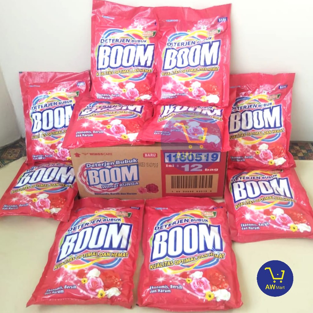 Boom Detergent 315 gr (Dari Pabrik Langsung!!) Sabun Boom Deterjen Bubuk