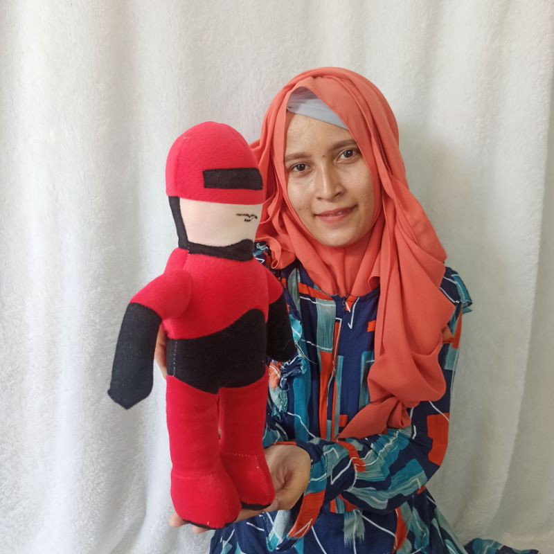 boneka super Hero ROBOCOP polisi OBRAL 32CM