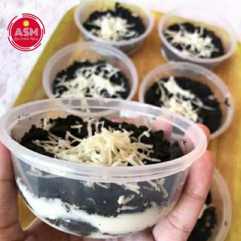 Cup Puding mangkok salad bubur 200 ml