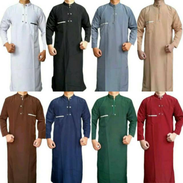 JUBAH GAMIS PRIA/ JUBAH ARAB ADEM bisa jumbo big size XXL / JUBAH TERLARIS ORI/ JUBAH STYLE ARABIC