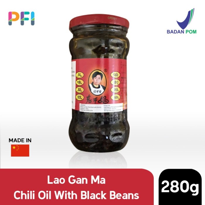 

Jual Chili Oil With Black Beans Lao Gan Ma 280G
