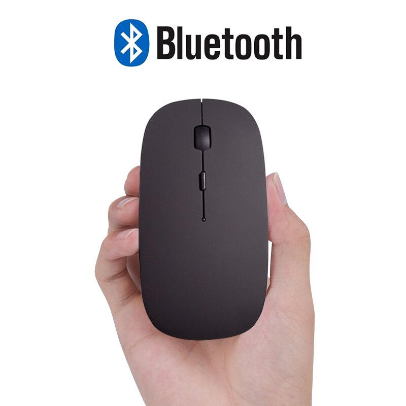 Taffware Mouse Bluetooth 4.0 Rechargeable - Black