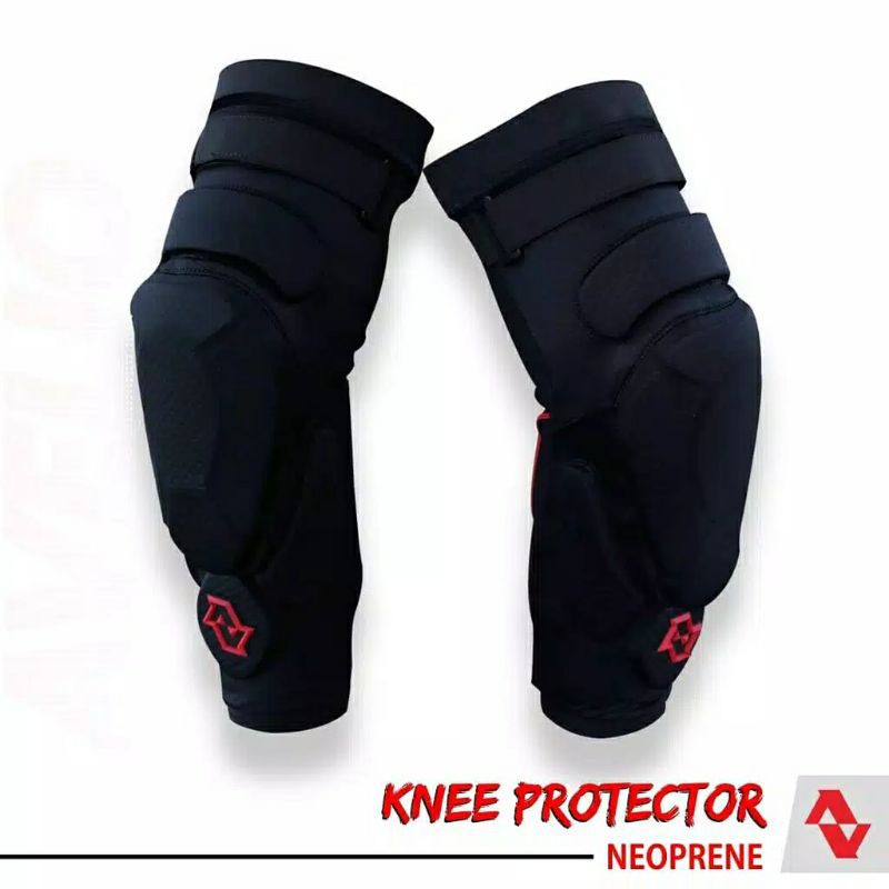 knee protector AVELIO NEOPRENE FULL kneepad deker sepeda MTB Trail endurance pelindung lutut kaki