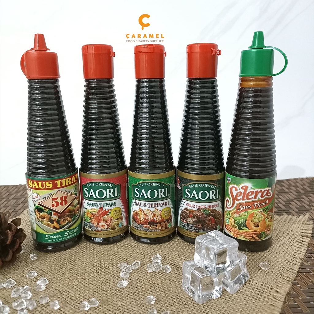 

Saori Tiram - Teriyaki - Lada hitam 135ml