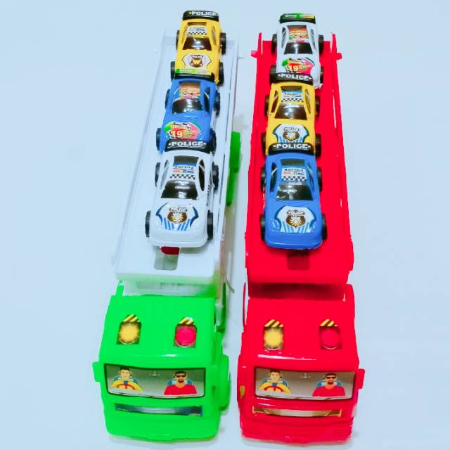 Mobil truk antar jemput mobil 5pcs 33cmx13cm