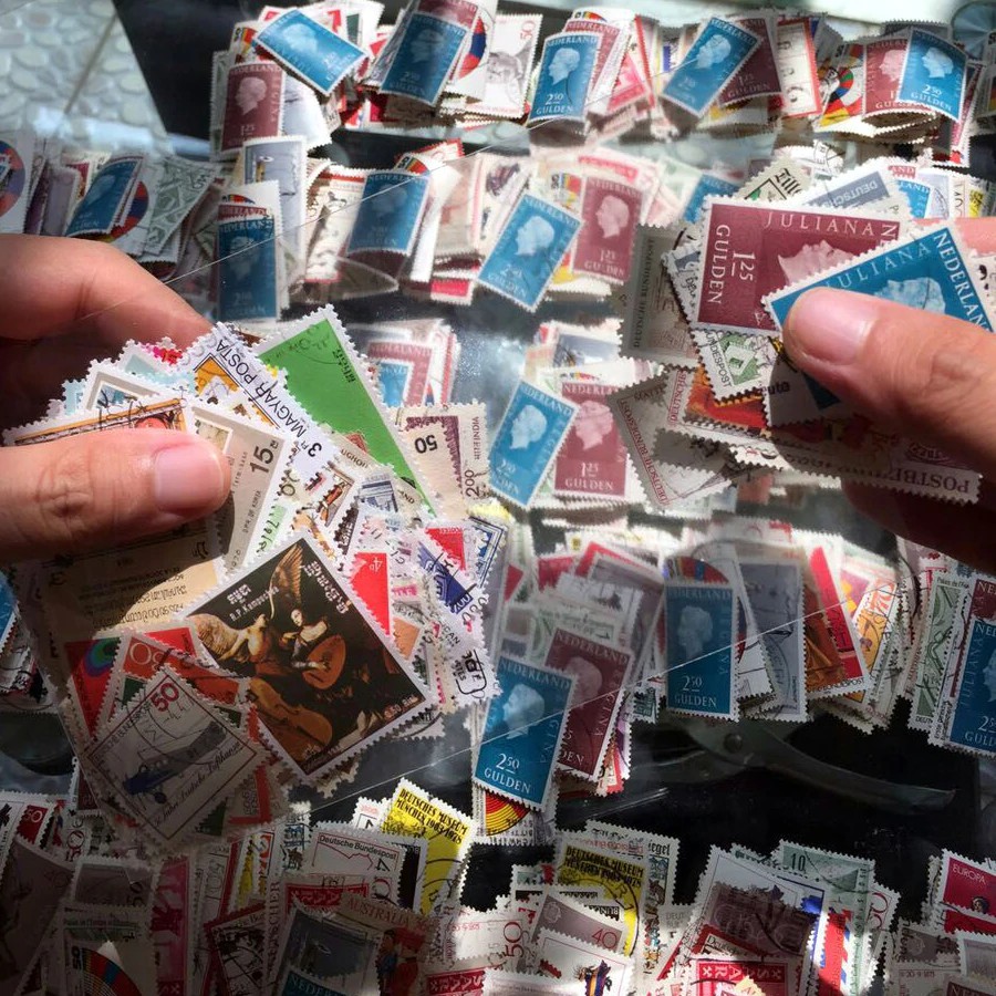 

IMPORT 100 PCS/Lot No Repeat Postage Stamps Collections From Many Country With PostMark Brand Stamp