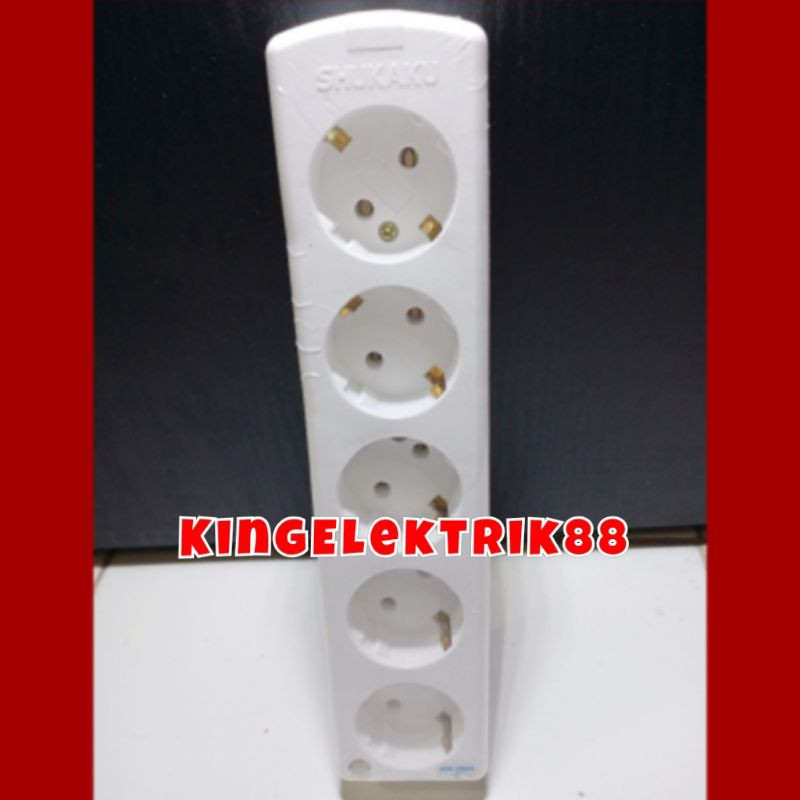 Stop Kontak Terminal SHUKAKU 5 Lubang / Slot Outbow