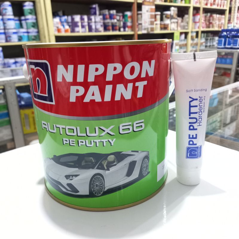 Dempul Besi Autolux 66 Nippon Paint 3 Kg