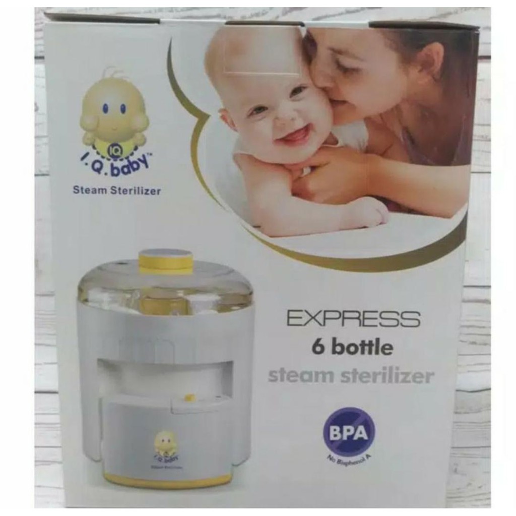 IQ Baby Express 6 Bottle Steam Sterilizer