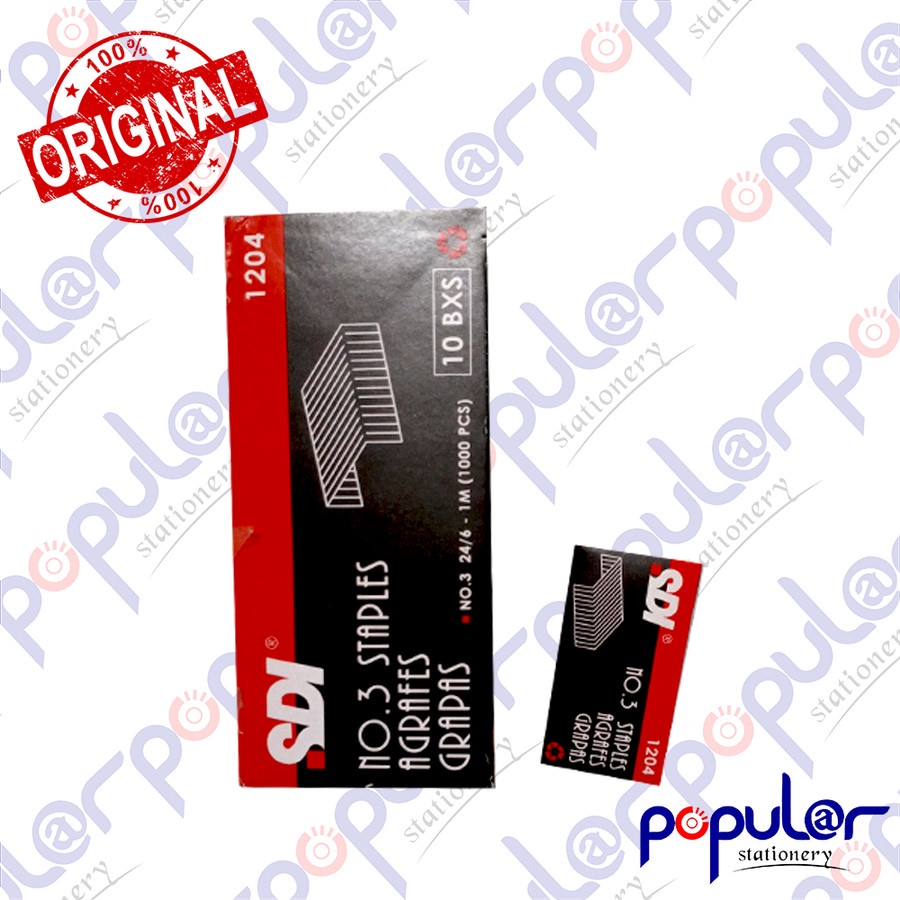 

Isi Staples SDI Besar 1204