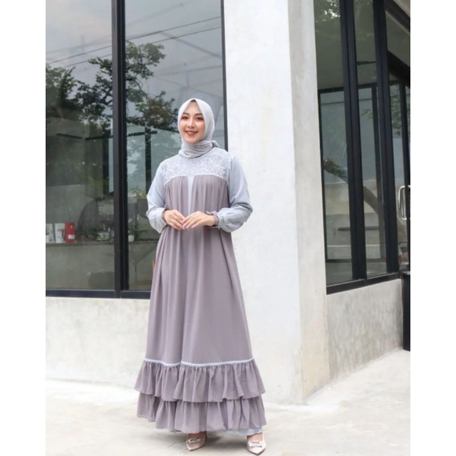 FLORA DRESS // Dres bordir // Dress ceruti // Dress Tanahabang