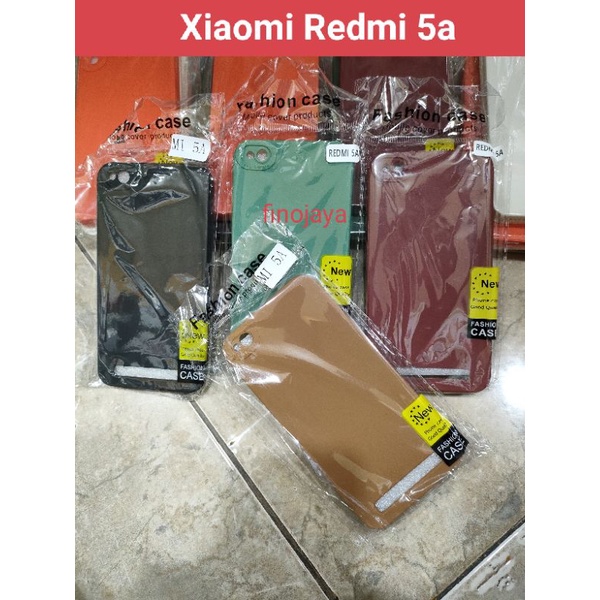 Softcase Xiaomi Redmi 5A silikon Casing Selicon Case Macaron Pelindung Pro Camera