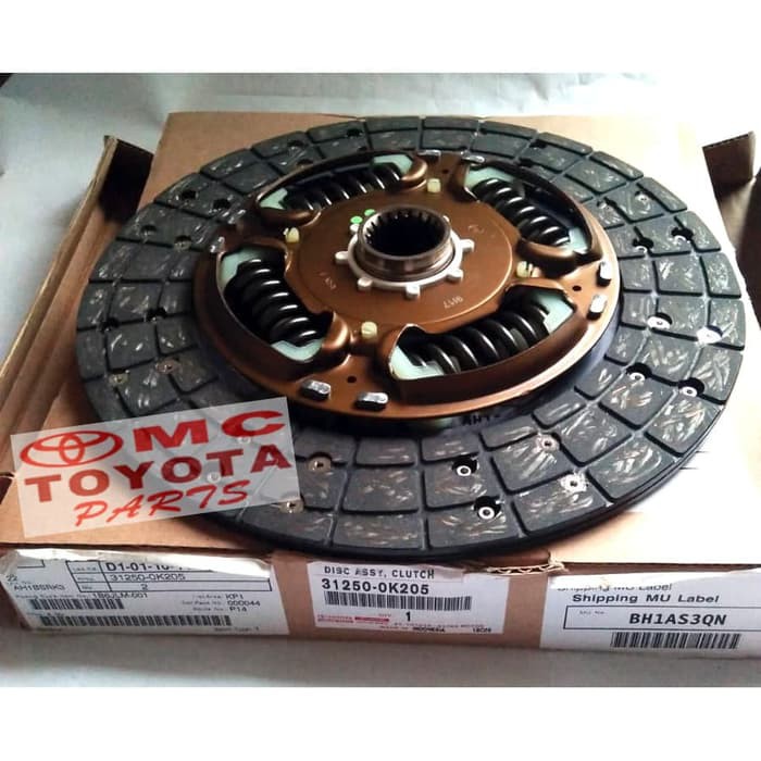 Plat Kopling Clutch Disc Hilux Diesel Fortuner Diesel 31250-0K205