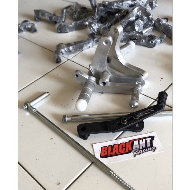 step underbone osi racing V besar F1ZR duralium operan dan kawat rem tiang rem