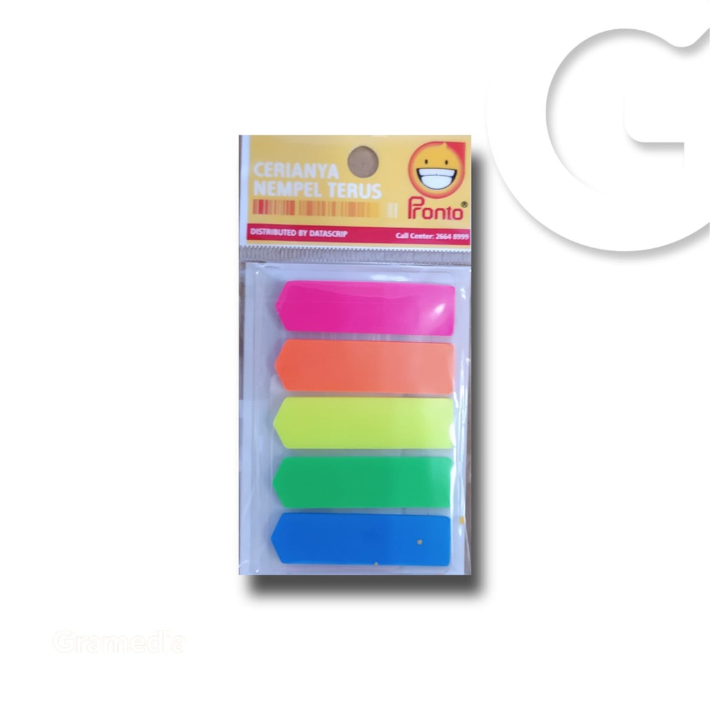 

Gramedia Gorontalo - Pronto Film Arrow Indexer 12x48MM 20SHTX5