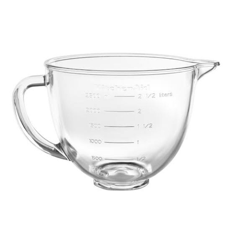 Kitchenaid Stand Mixer Glass Bowl 4,8 L / Mangkok Kaca 4,8 Liter KSM5GB