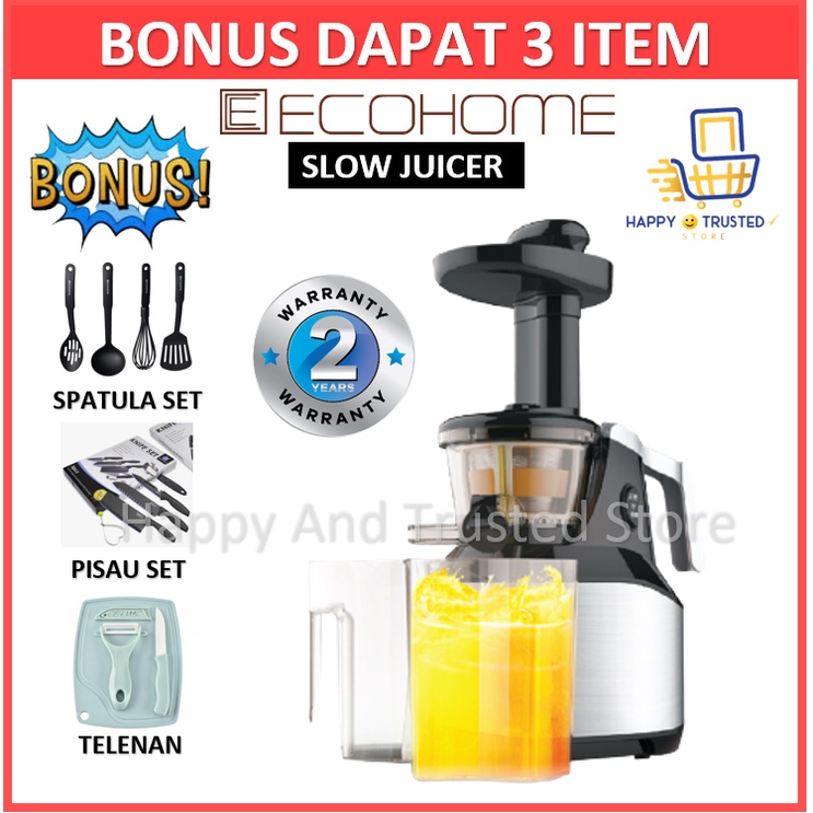 Jual Ecohome Slow Juicer Bergaransi 2 Tahun Shopee Indonesia