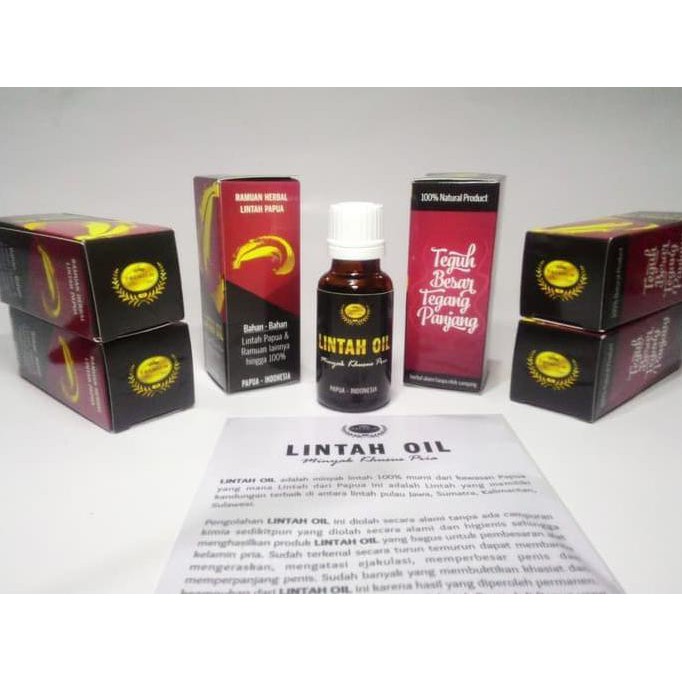 ORIGINAL Lintah Oil Papua | Minyak Lintah Original | Minyak Lintah