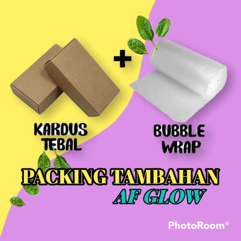 

Bubble + Dus Tambahan