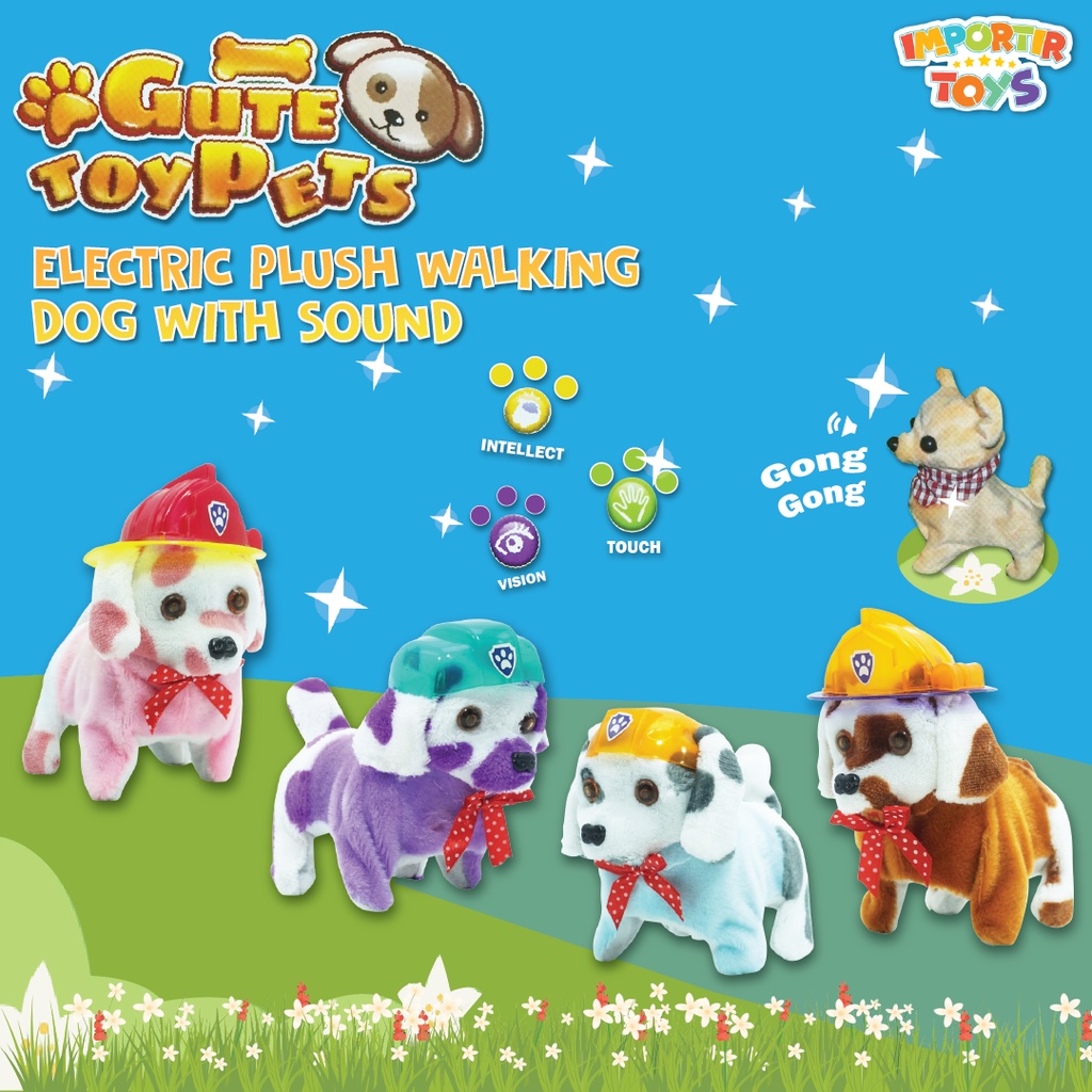 Mainan Boneka Anak Cute Puppy Dog Anjing Toys Kid Edukasi Anak Lucu