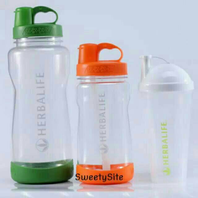 Herbalife botol original 1L, botol original herbalifr 2L, shaker original