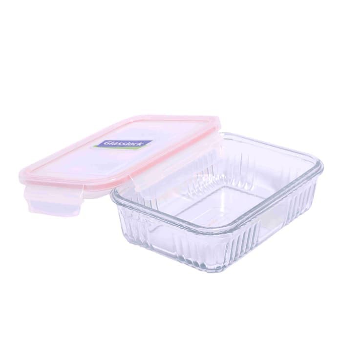 GLASSLOCK RETRO OVEN WADAH MAKANAN 740 ML - ORANYE