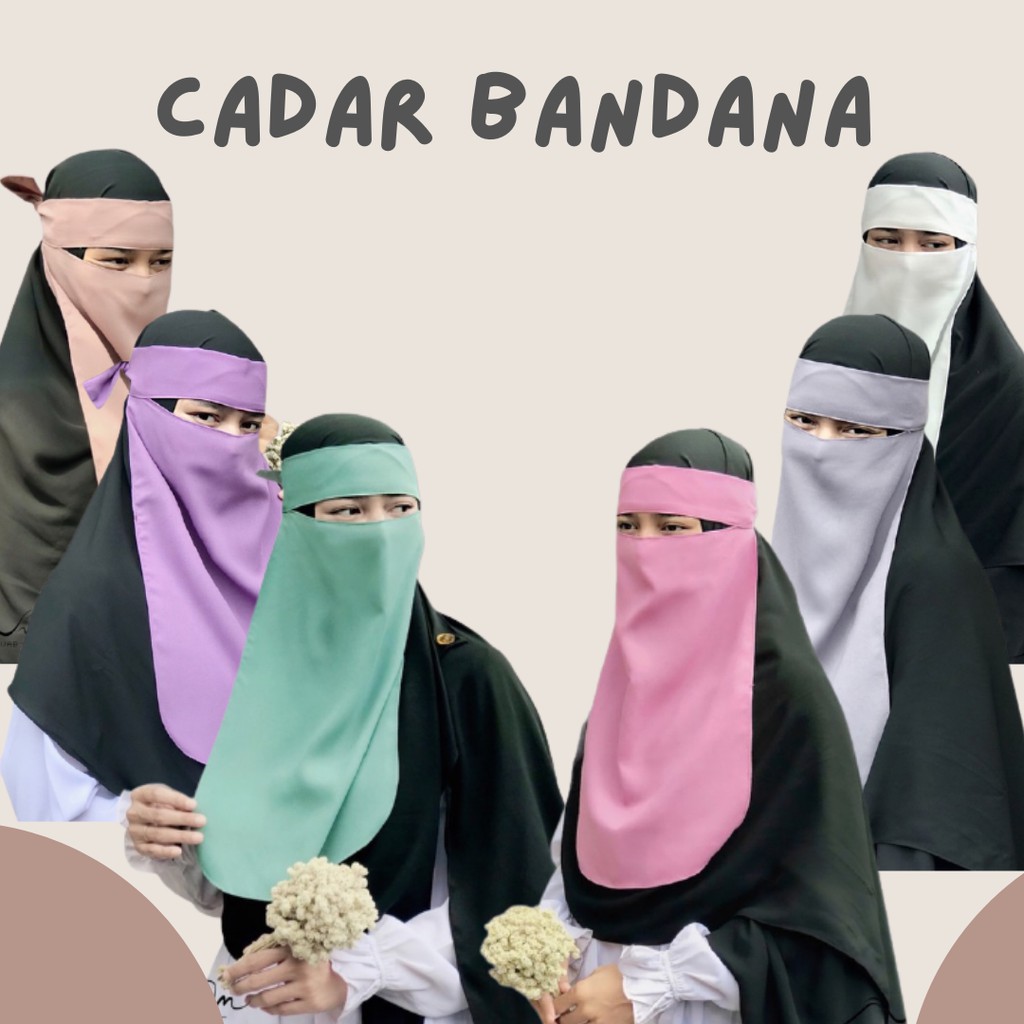 Niqab Zahwa / Cadar Bandana
