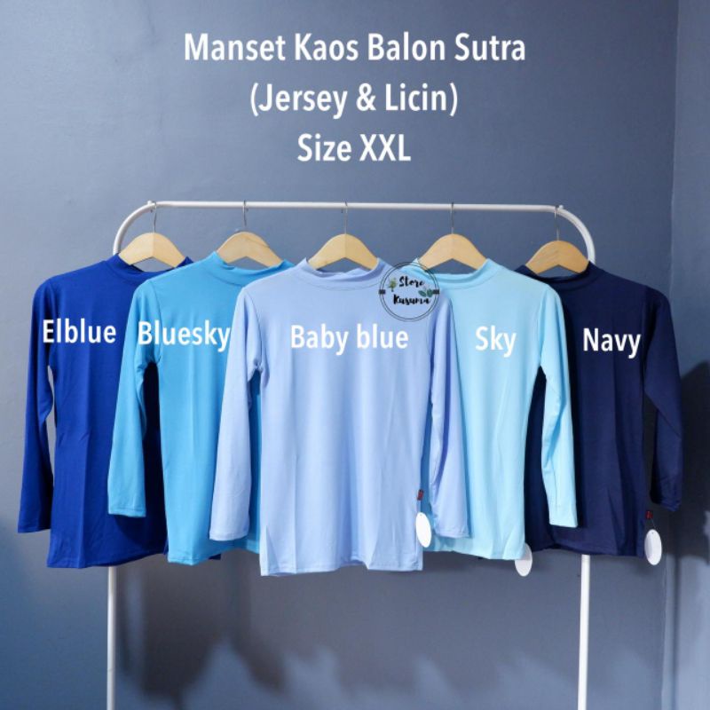 Manset bahan spandek balon  size XXL daleman kebaya size xxl