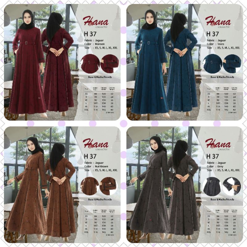 GAMIS HANA COOL ACTION H 37 H37 H-37 BY ENDOMODA