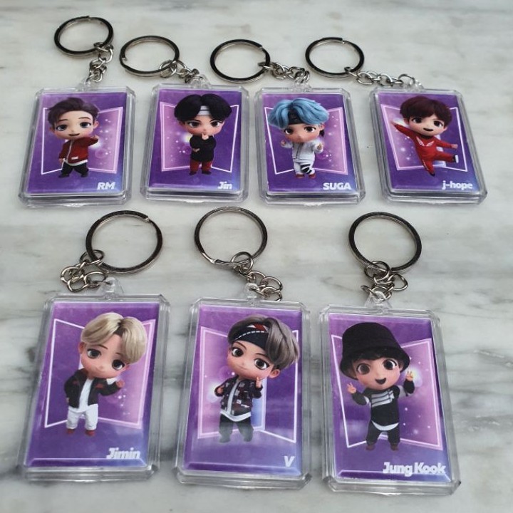 BTS Tiny Tan Keychain Gantungan Kunci TinyTan