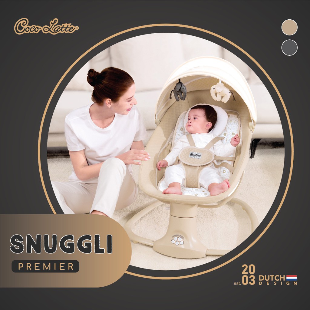 Cocolatte Snuggli Premier Tom Jerry / BabyElle Waltz Ayunan Bayi Otomatis Automatic Swing Bouncer Otomatis