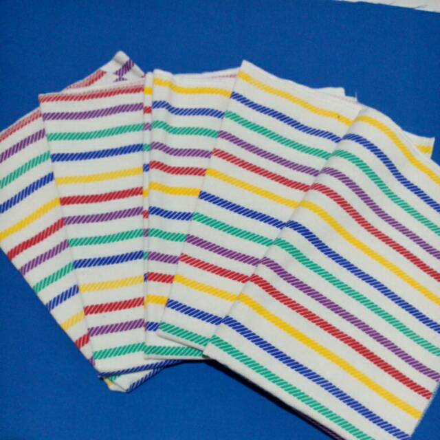 Alas KATUN 100% tatak ompol pelangi lurik bedong bayi anak lansia motif lurik