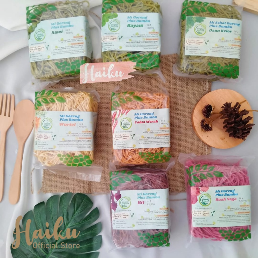 

Mie sehat Lingkar Organik - mie instan - mie sayur