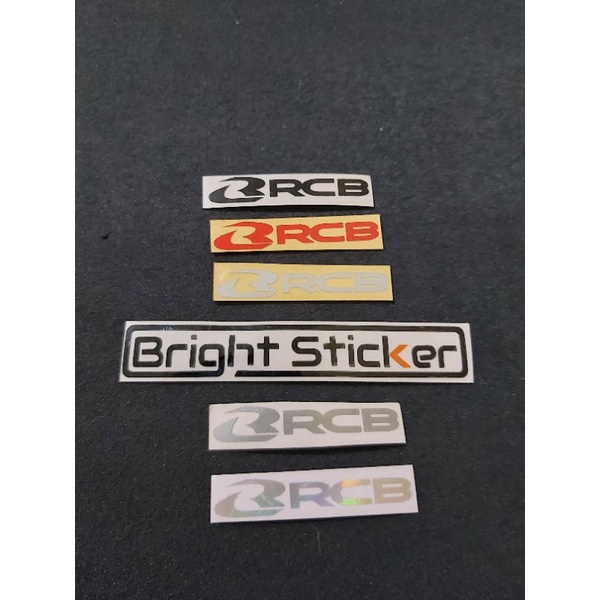 STICKER KALIVER RCB CUTTING