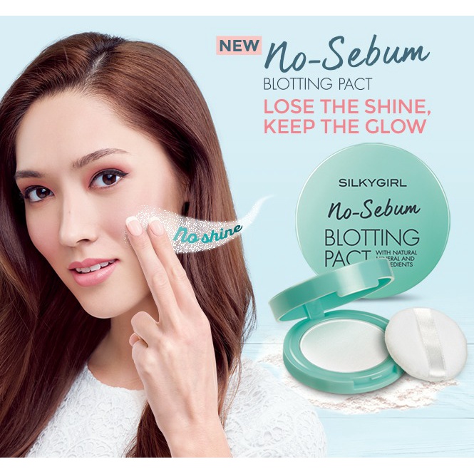 SILKYGIRL NO-SEBUM BLOTTING PACT