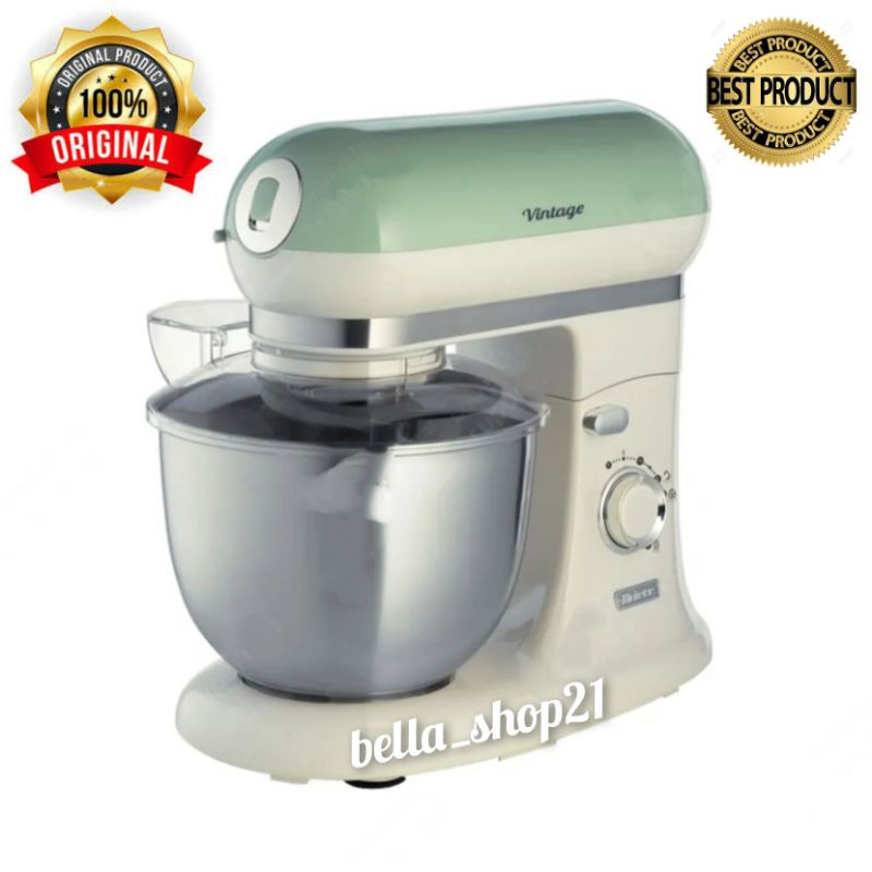 ariete stand mixer pengaduk adonan kue 5.5 ltr - vintage