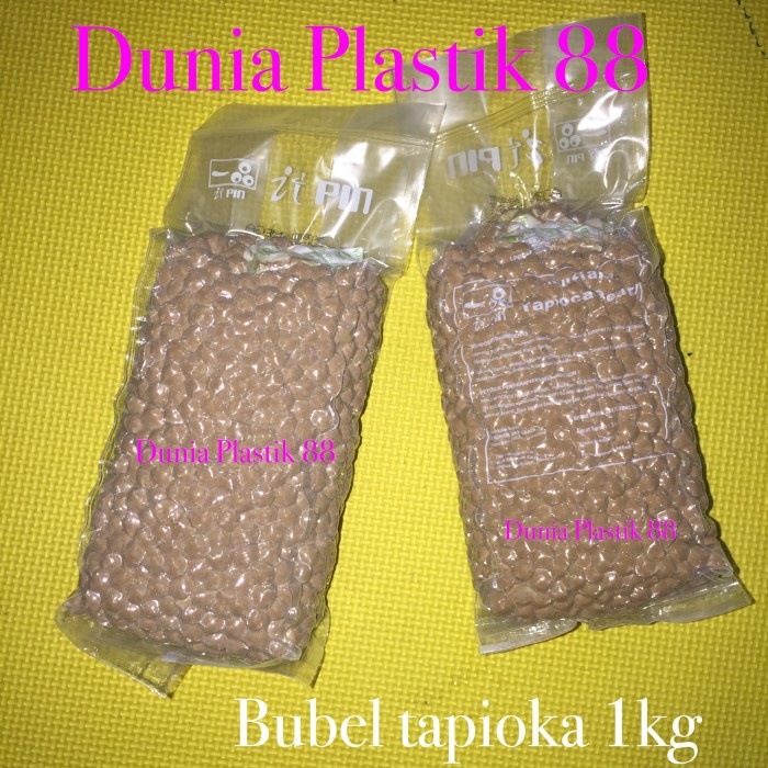 

LAINNYA-KEMASAN-MINUMAN- BUBBLE TAPIOCA PEARL / TOPPING BUBBLE DRINK 1KG / MINUMAN MILKTEA BOBA