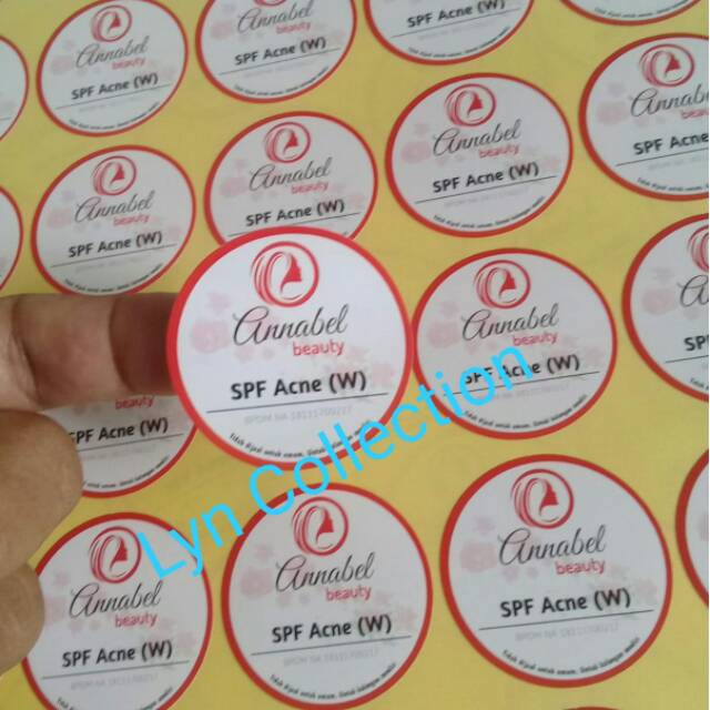 

Stiker label bontak/chromo