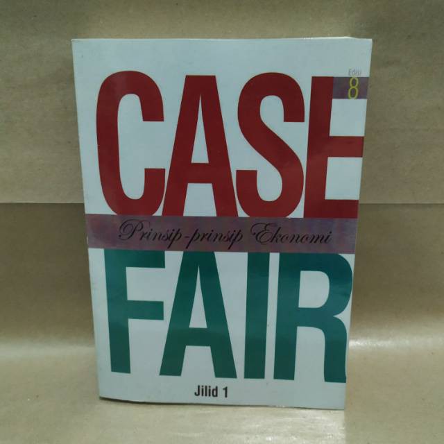 Jual Case Fair Prinsip Prinsip Ekonomi Jilid 1 Edisi 8 | Shopee Indonesia