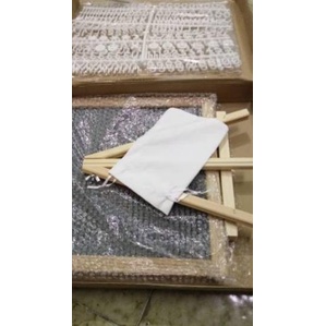 

Laris!! LR080 Felt Letter Board SET LENGKAP / papan nama huruf anak GREY