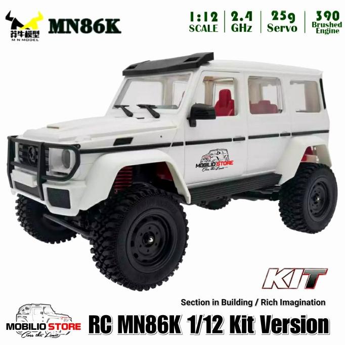 MN86K 1:12 Scale G500 4x4 Offroad DIY MN 86 Kit Version Remote Control