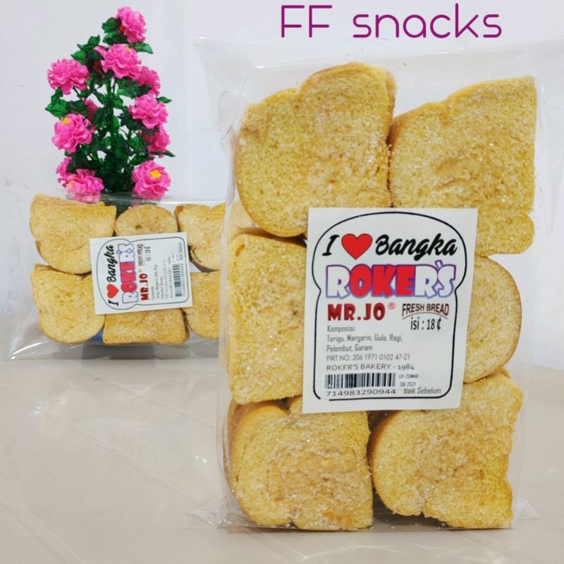 

Roti Kering Gula Super Mr Jo Rockers Asli Bangka/Bagelan/Roti bagelen