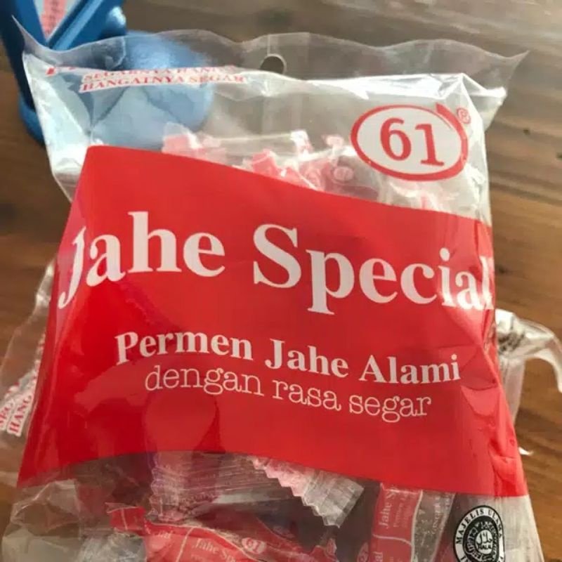 

Permen Jahe Special 61 1 pack isi 125 gram