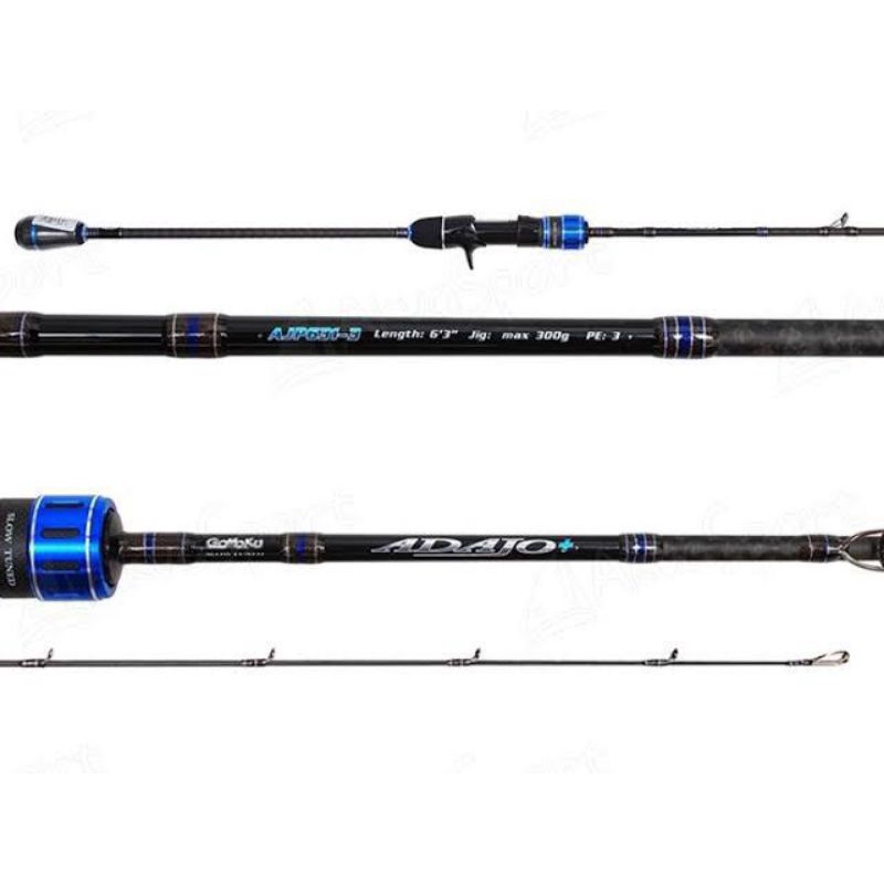 rod joran spining dan OH gomoku adajo plus ASP & AJP PE 2 3 4 1 section