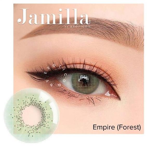 Softlens Jamilla Empire ( Forest ) Minus -0.50 S/D -6.00